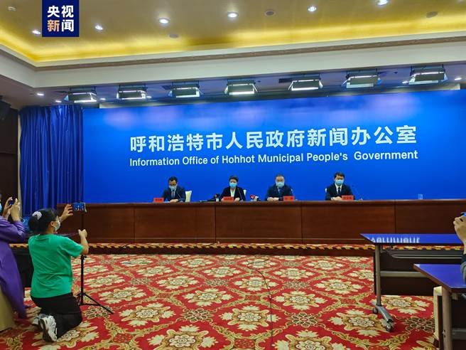 內蒙古呼和浩特本輪疫情病毒測序為Omicron變異株BF.7進化分支。 （央視新聞）