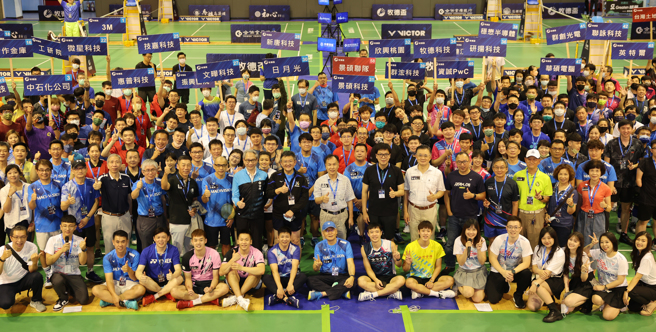 受到新冠肺炎疫情及场地问题三度延迟的牧德杯企业羽球排名赛，今年恢復举办。（牧德科技提供）