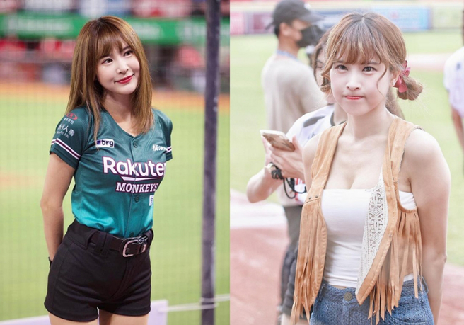 啦啦隊女神之一孟潔。(圖/ 摘自孟潔IG)