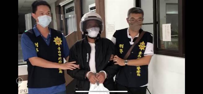 有酒驾前科的陈姓男子再度酒驾撞死路人，且肇事逃逸，遭警方逮获送办。（读者提供／程炳璋台南传真）