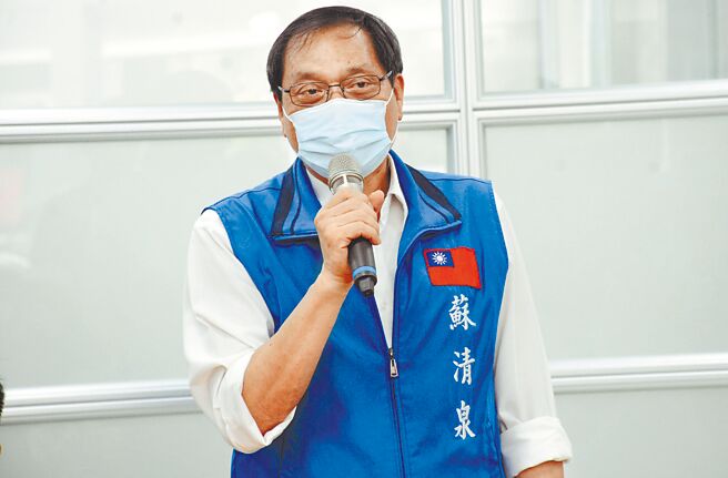 国民党屏东县长参选人苏清泉认为，追求农民获利，不能舍弃对岸市场。（林和生摄）