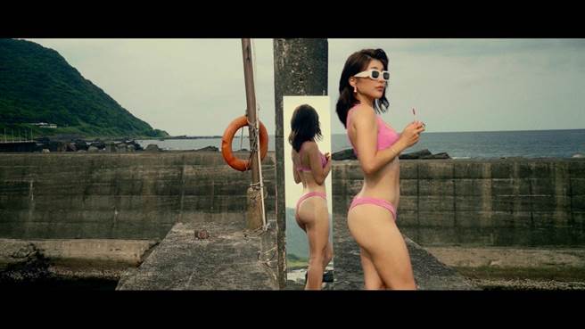 壯壯大方秀出窈窕好身材。（壯壯提供）