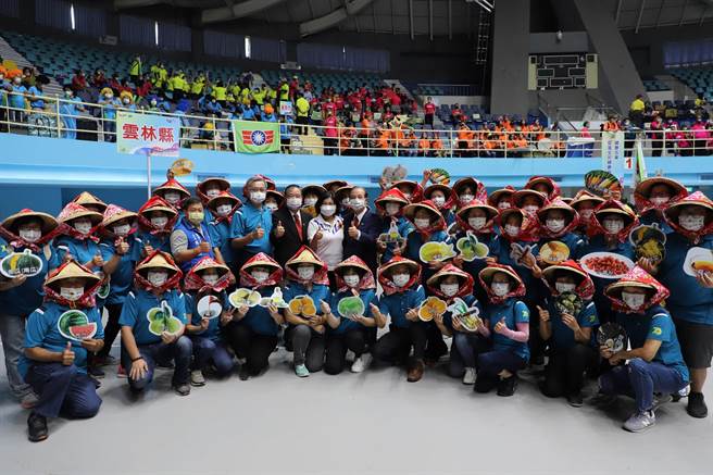 雲林縣全民健康運動年，邀各縣市志工運動抗疫。（雲林縣政府提供／張朝欣雲林傳真）