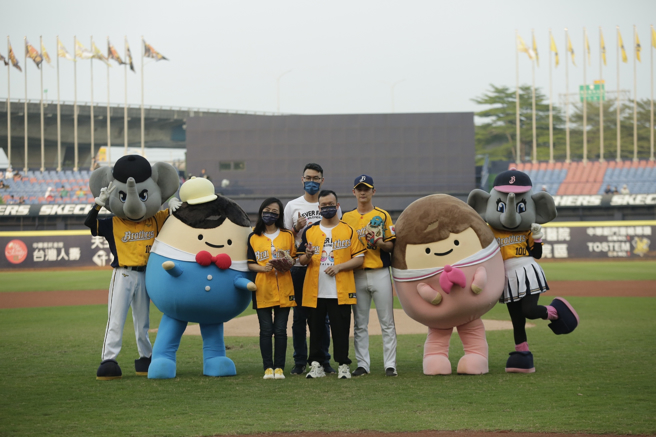 中信兄弟连3年与唐氏症基金会合作。（中信兄弟提供）