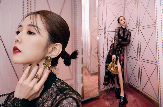 邵雨薇露出纤细美腿。（图／1989ivyshao Instagram）
