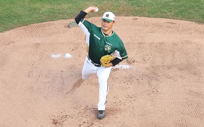 统一狮投手潘威伦。（资料照，中央社）