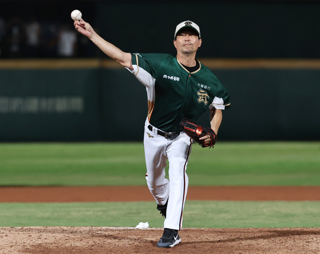 统一狮总教练林岳平。（资料照，中央社）