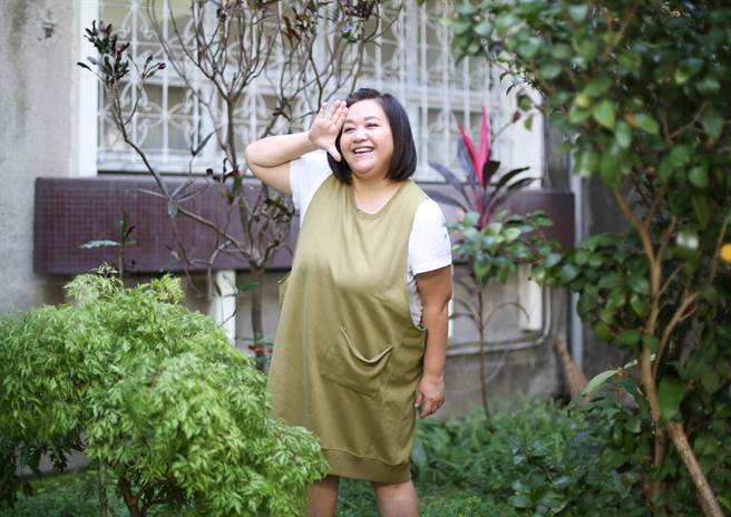 锺欣凌为了健康已成功减重7公斤，体重回归8字头。（陈俊吉摄）