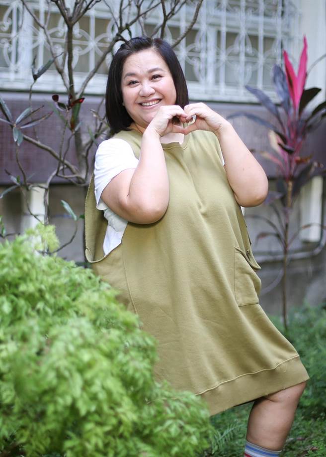 锺欣凌个性幽默风趣，深受观眾喜爱。（陈俊吉摄）