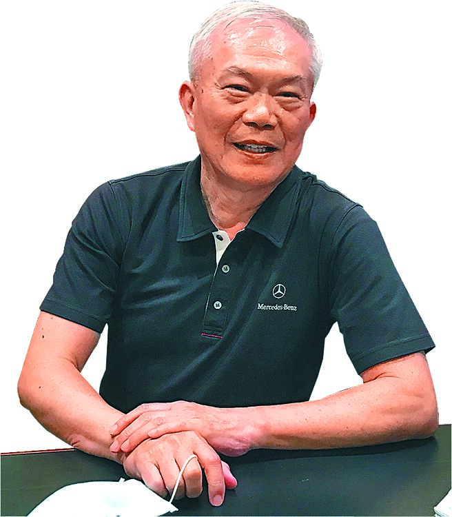 复成企业董事长林盛文。图／谭淑珍