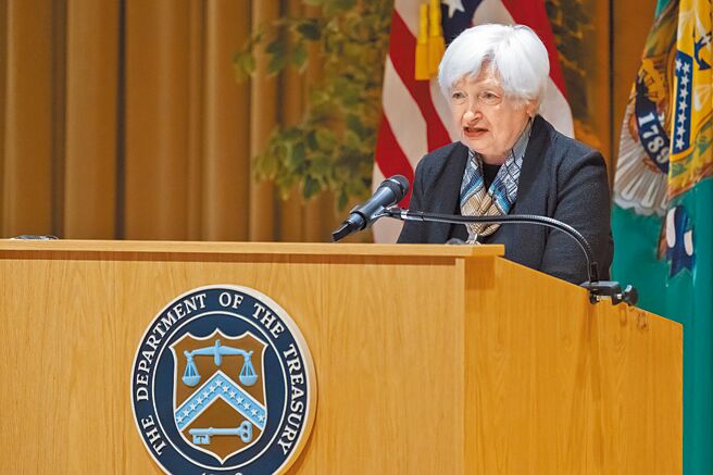 美国财长叶伦图╱美联社