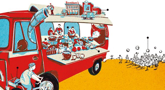 王盈颖擅长运用食物、环境与自然节气，创作纪实性插画。（图片提供礁溪晶泉丰旅）