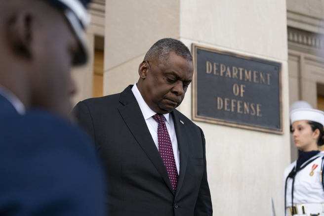 美國國防部長奧斯汀（Lloyd Austin）(圖/美聯)