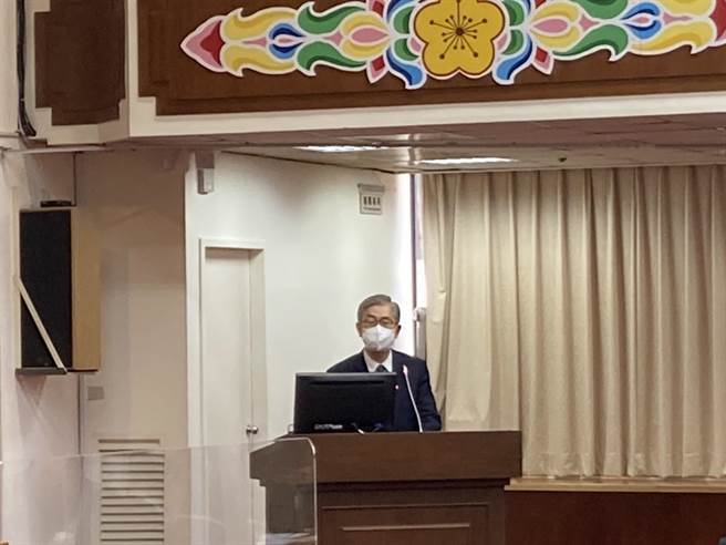 金管会主委黄天牧。（陈柔蓁摄）