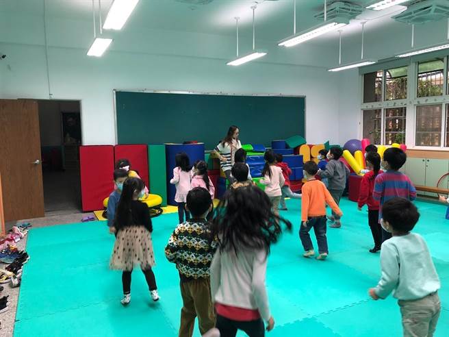 學前特教班教學活動帶動唱跳。（教育部提供／林志成台北傳真）