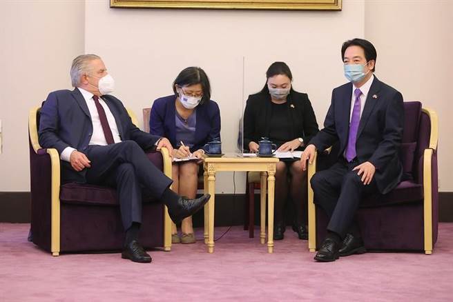 德国检讨国安战略 赖清德盼将臺湾纳入讨论(总统府提供)