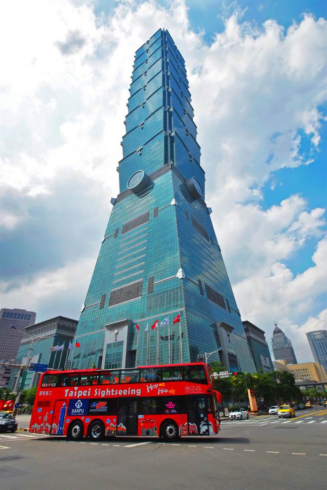 神旺商务酒店专案赠台北101观景台门票与台北市双层观光巴士一日票。（神旺商务酒店提供）