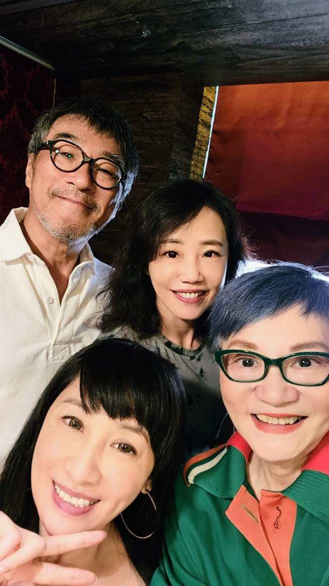 刘珊玲表示张小燕的状态很不错。（图／FB@刘珊玲）