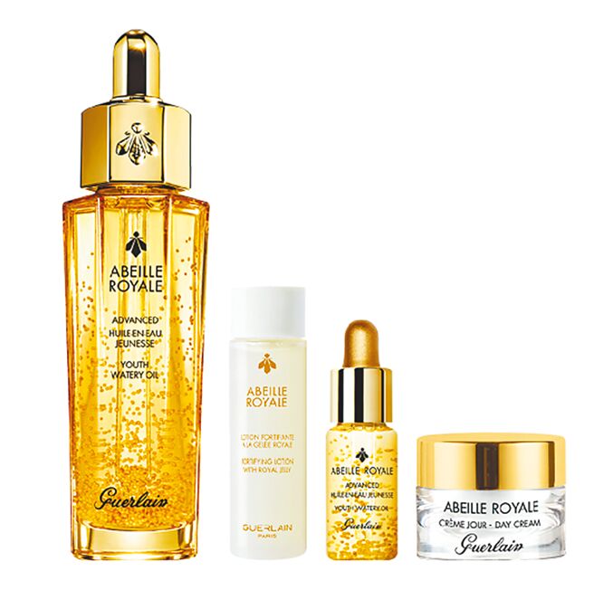 台茂购物中心的娇兰皇家蜂王乳平衡油3G组，价值5368元，特价3312元。（台茂购物中心提供）