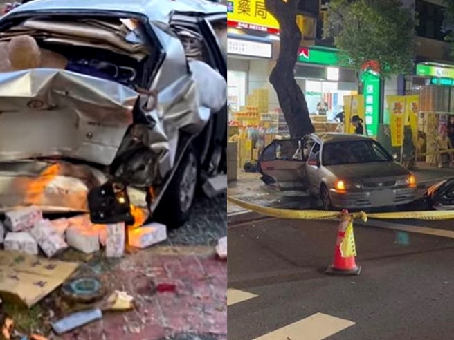 死者丈夫控诉凶嫌已有多次事故纪录，驾照在今年2月被注销，为何还执意上路，他泪崩希望葬仪社能缝合妻子的双脚，花多少钱都可以。（翻摄照片）