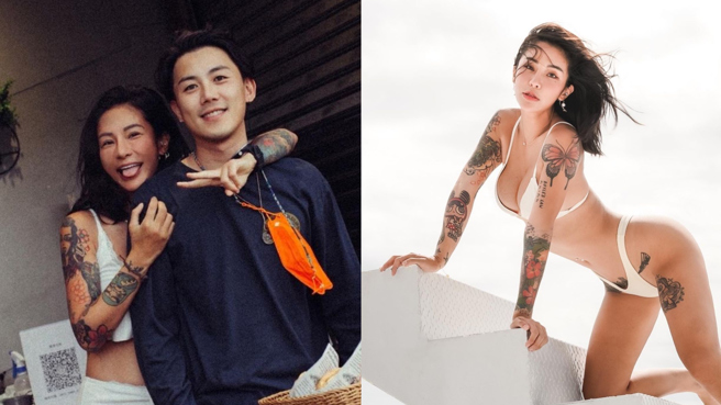 梁云菲近日与男友一同看婚纱疑似好事将近。（图／IG@nanaliangbadgal）