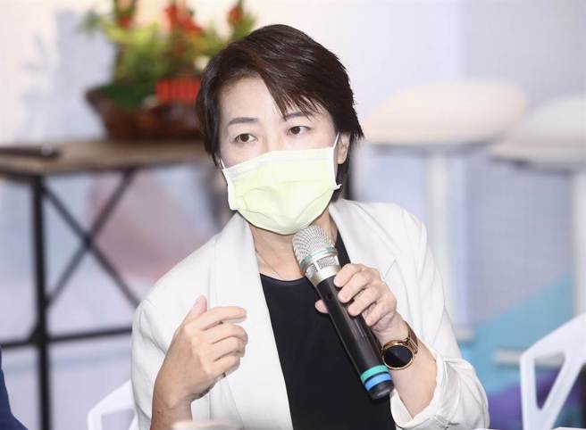 無黨籍台北市長參選人黃珊珊。（鄧博仁攝）
