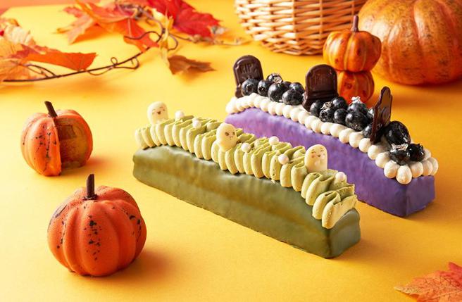 （台北美福大饭店推出「2022万圣节甜品」，标榜搞怪又可爱。图／台北美福饭店提供）