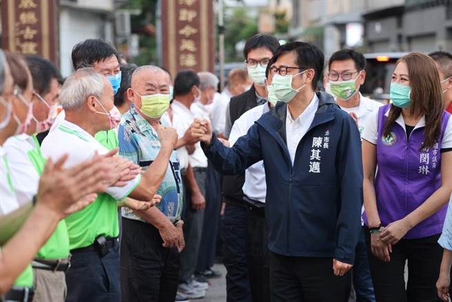 高雄市長陳其邁「再拚四年競選辦公室」發言人，由日前在民進黨黨內初選失利的高市議員高閔琳出任。（柯宗緯翻攝）