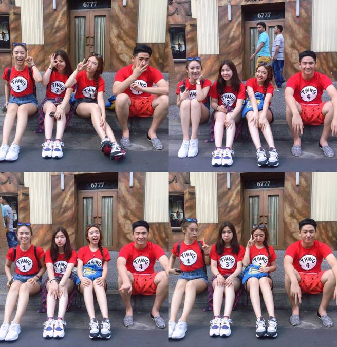 吴宗宪60岁生日时罕晒四个孩子的照片。（图／FB@吴宗宪）