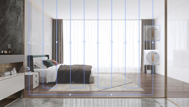ECOVACS GLASSBOT W1 PRO擦窗机器人 一键擦窗安全又乾净。(ECOVACS提供)