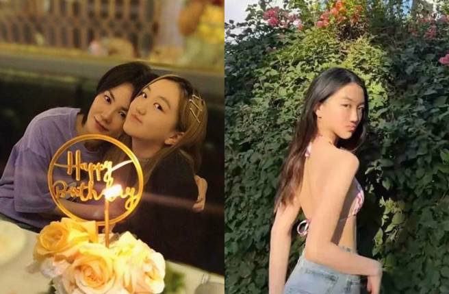 王菲和前夫李亞鵬育有一女李嫣。(圖/ 摘自微博)