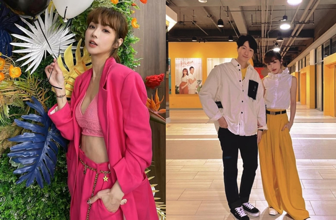 林采薇透露嫁给黄少谷而不是嫁富商的真实心声。(图/ 摘自林采薇IG)