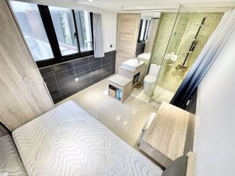 台北套房月租1.2萬「馬桶正對床」網驚：睡廁所？