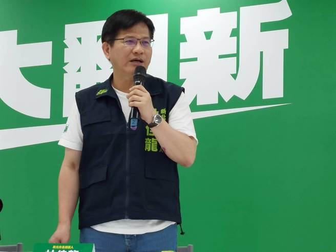 民進黨新北市長參選人林佳龍競選辦公室批，這是繼恩恩爸之後，第2個發表不敢住新北的受害者。（陳慰慈攝）