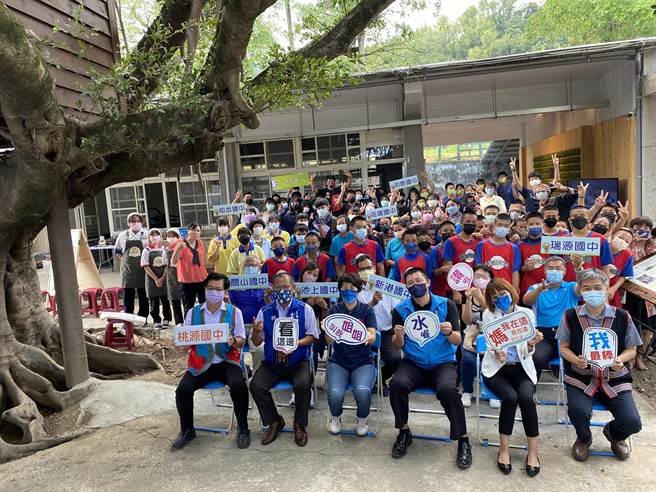 台东县桃源国中树屋今启用，并举办校际交流活动。（蔡旻妤摄）