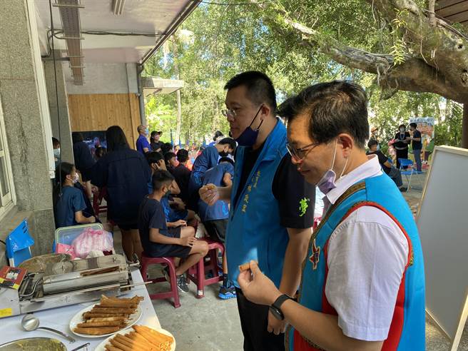 台东县桃源国中树屋今启用，并举办校际交流活动。（蔡旻妤摄）