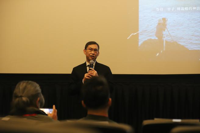 驻波士顿臺北经济文化办事处（Taipei Economic & Cultural Office in Boston）处长孙俭元特别到场致词。(摄影：Coco Chan)