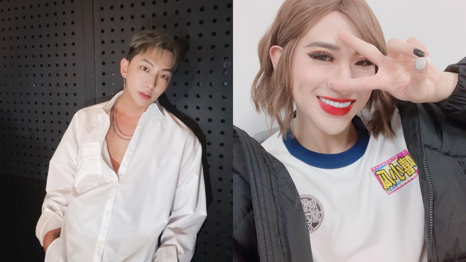 嘻小瓜耳闻艺人许明杰(左)遇到芭乐阿嬷，让他决定分享类似的经歷。(图/许明杰、嘻小瓜 IG)