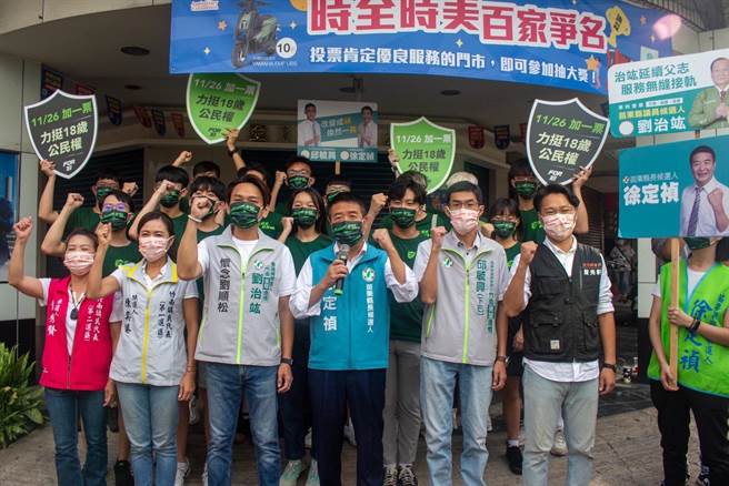 民进党苗栗县长参选人徐定祯6日提出「青年三好」政策。（徐定祯竞总提供／谢明俊苗栗传真）