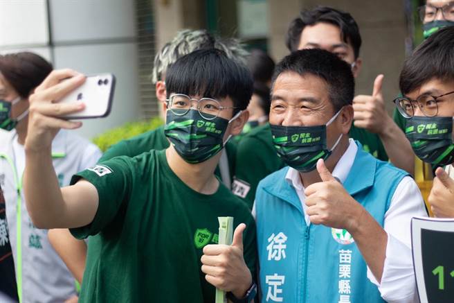 民进党苗栗县长参选人徐定祯6日提出「青年三好」政策。（徐定祯竞总提供／谢明俊苗栗传真）