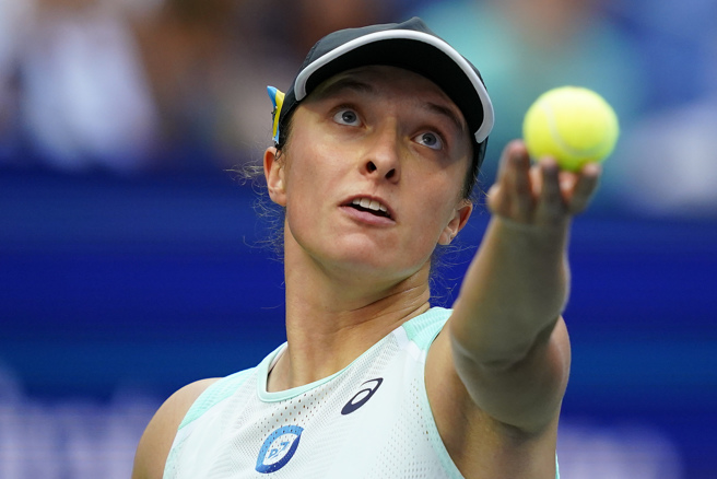 思薇雅蒂美网夺冠后休息约3周，在捷克奥斯特拉瓦女网赛重返赛场。（美联社资料照）