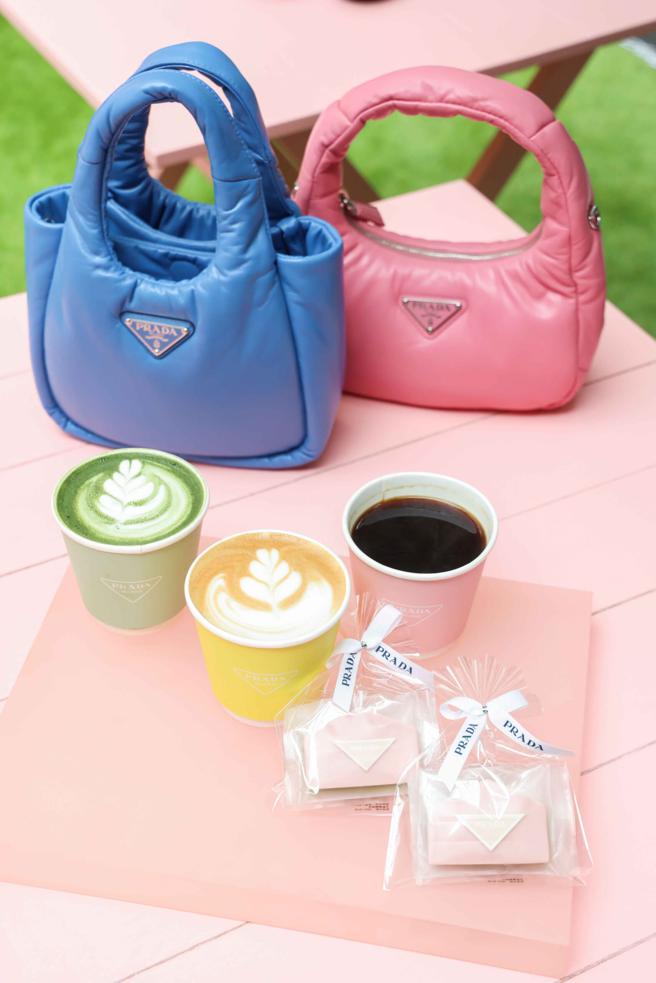 凡于PRADA Village 期间限定店活动期间，于店内消费即享客制下午茶。（PRADA提供）