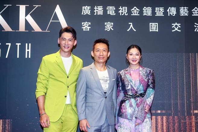 温昇豪、郭子乾、李杏同台出席活動。（鄧博仁攝）