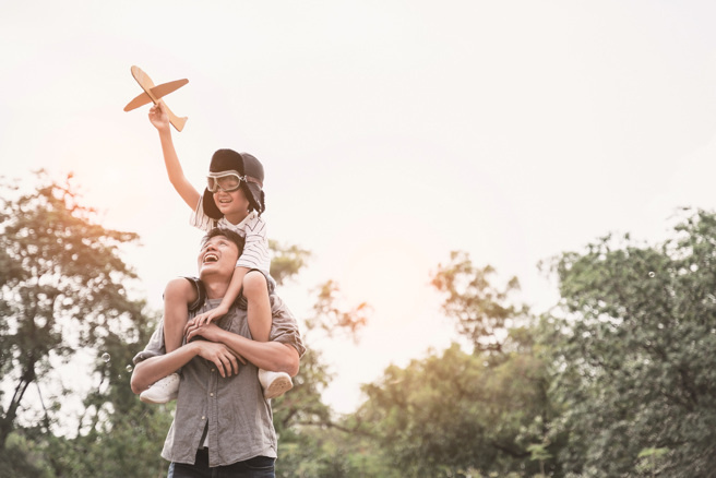 孩子是夫妻爱的结晶，也是共同责任。（摄影／萧芃凯）