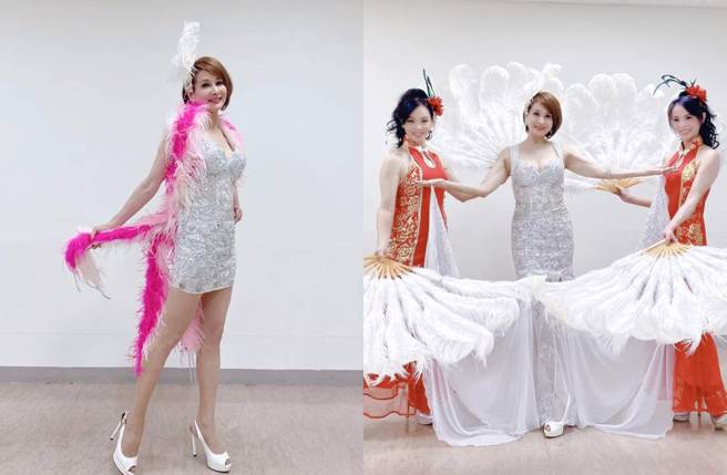 向娃曝未修照(左圖)和精修過的差別不大。(圖／取自向娃臉書)