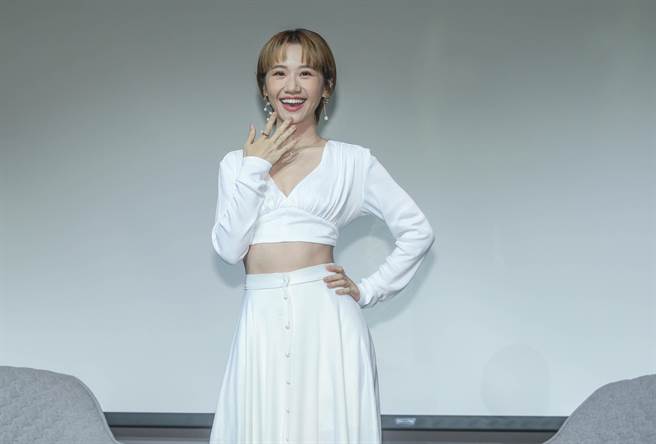 Lulu今年双料入围金钟奖，有信心得奖。（粘耿豪摄）