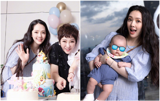 网友好奇郭碧婷婚后为何住在台湾，婆婆向太代为回答。（图／微博@向太）