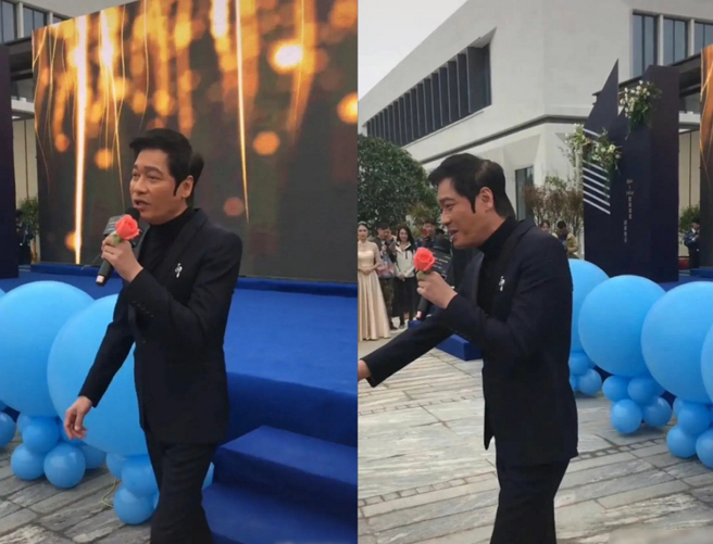 罗嘉良59岁近况曝光，头顶疑似秃一块，让网友都替他感到可惜了。(图/ 摘自微博)