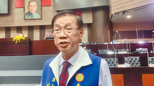 南投县长林明溱从政32年，最痛恨被抹黑。（廖志晃摄）