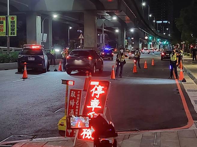 警方也将在连假期间加强酒驾取缔。（警方提供）